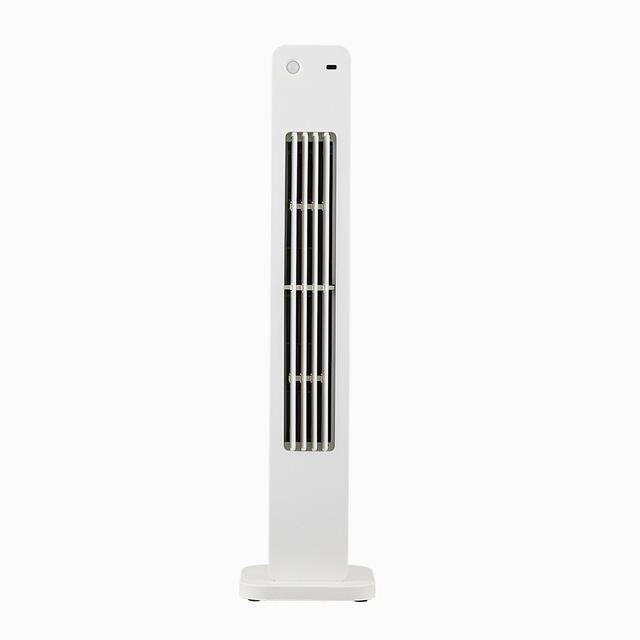 Ventilador de torre energ&eacute;ticamente eficiente con sensor humano para zonas urbanas