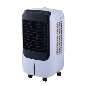 Enfriador de aire industrial para exteriores con tanque de agua de 20 litros, potencia de 120 W y temporizador de 9 horas