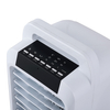 Mini enfriador de aire con control remoto con tanque de agua desmontable de 2,8 litros y asa